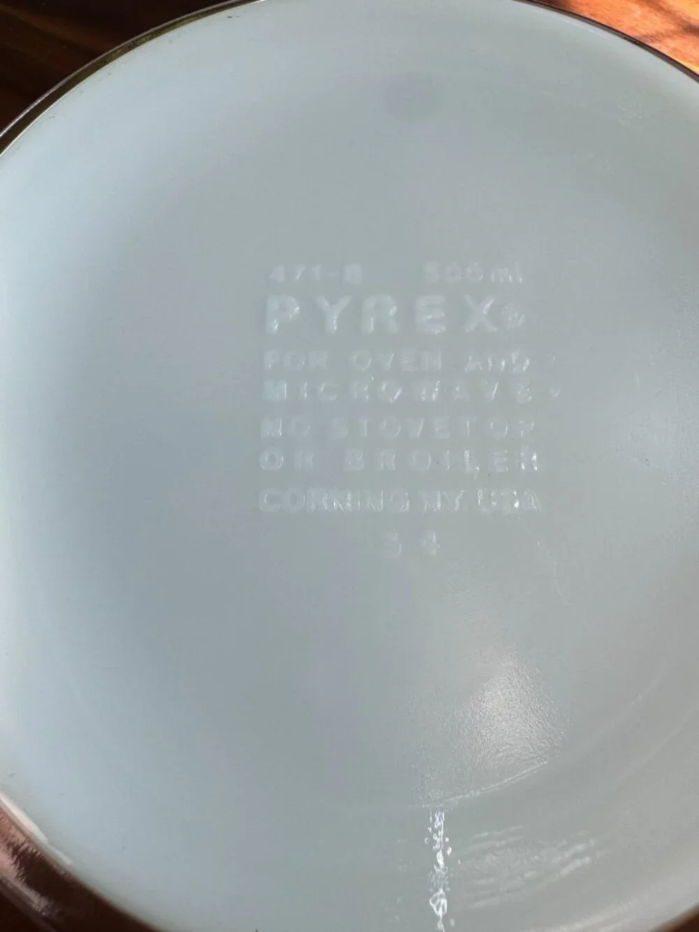 Pyrex Woodland Brown Casserole Dish – Vintage Floral Bakeware